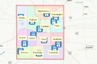 Tippecanoe County Property Lines Tippecanoe County Official Gis Webpage