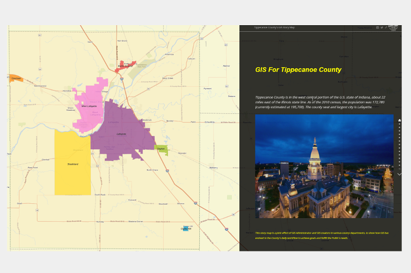 Tippecanoe County Property Lines Tippecanoe County Official Gis Webpage